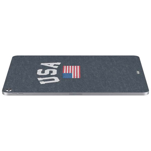 USA with American Flag Apple iPad Air Skin